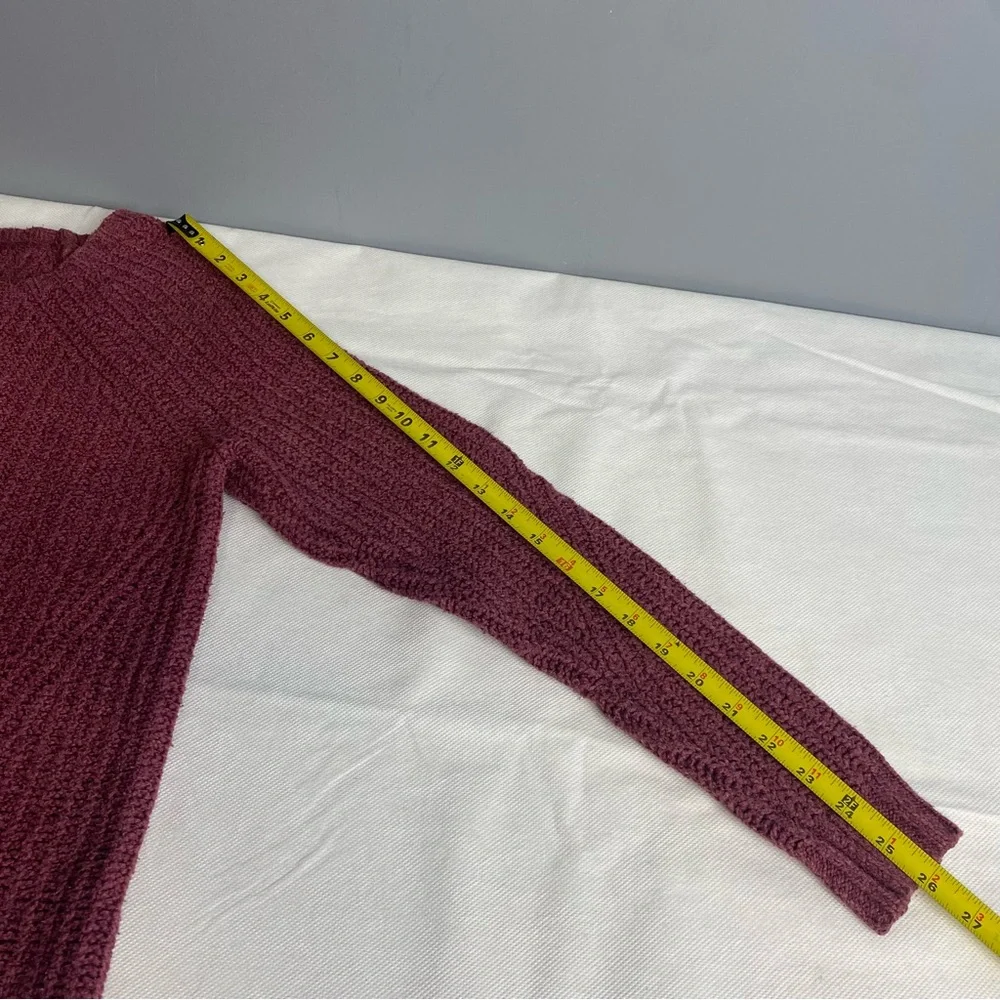 American Eagle Ahh-mazingly Soft Ribbed Crewneck Pullover Sweater XS Mauve